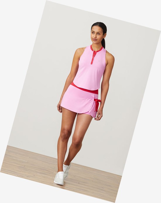 Fila 30 Love Tie Up Racerback Tank Cycl/Crim | 825496-GIC