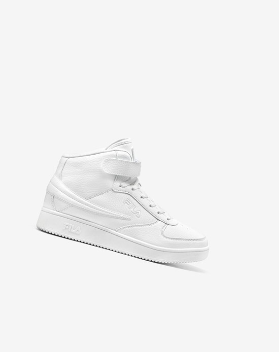 Fila A-high Tenis Shoes Blancos Blancos | 049623-EZS