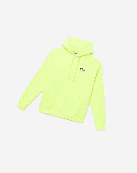 Fila Algot Hoodie Amarillos Negros | 852743-FQV