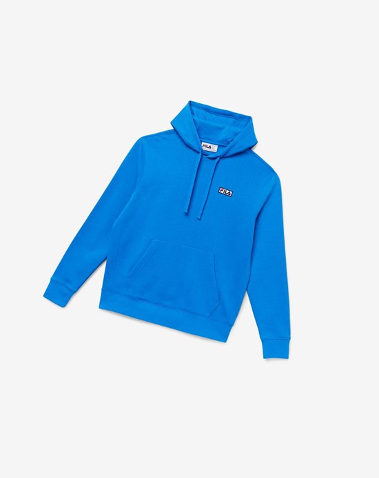 Fila Algot Hoodie Azules | 652190-YLH