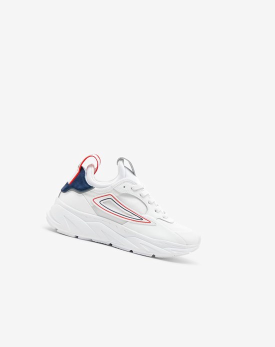 Fila Amore Sneakers Blancos Azul Marino Rojos | 903452-WPV