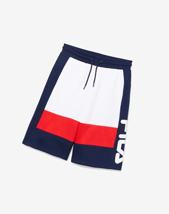 Fila Ansel Corta Blancos Rojos | 450869-YHV