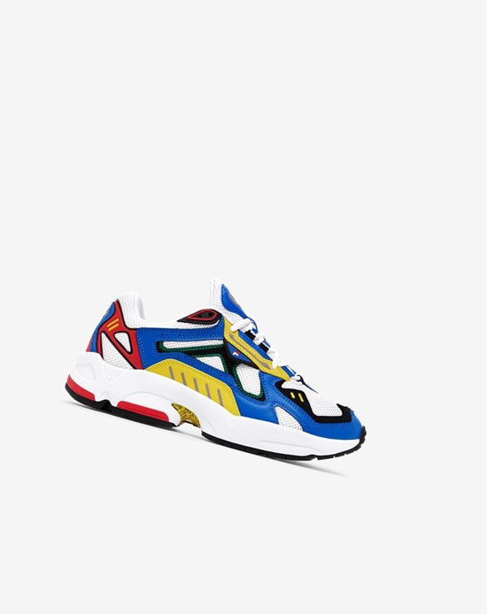 Fila Archive Rjv Sneakers Blancos Azules Rojos | 678230-ZQD