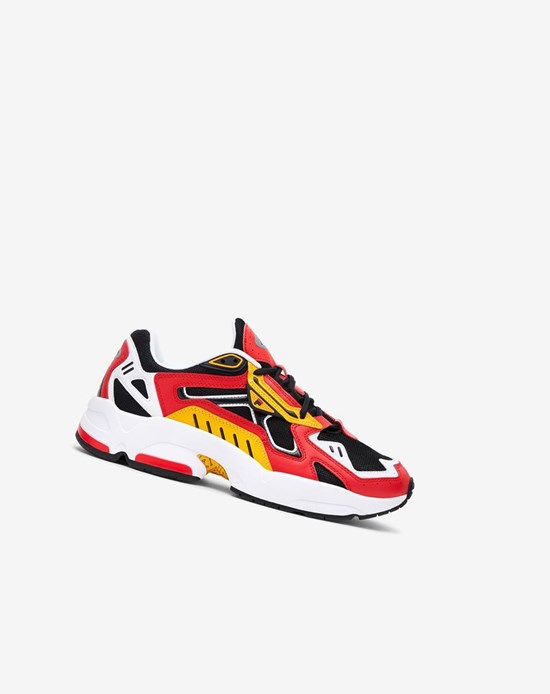 Fila Archive Rjv Sneakers Negros Rojos Blancos | 501246-AVC