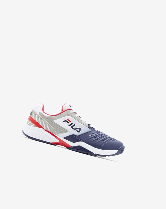 Fila Axilus 2 Energized Tenis Shoes Blancos Azul Marino Rojos | 240687-OAD