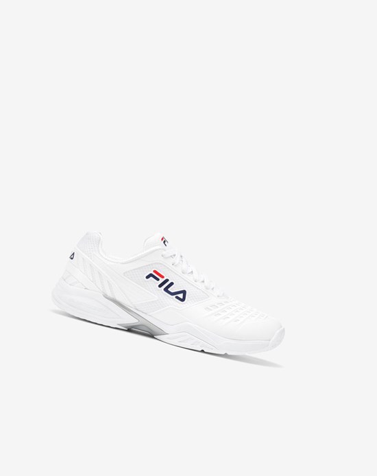 Fila Axilus 2 Energized Tenis Shoes Blancos Blancos Azul Marino | 467091-EMX
