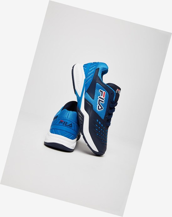 Fila Axilus 2 Energized Tenis Shoes Eble/Fnvy/Wht | 273914-ZHQ