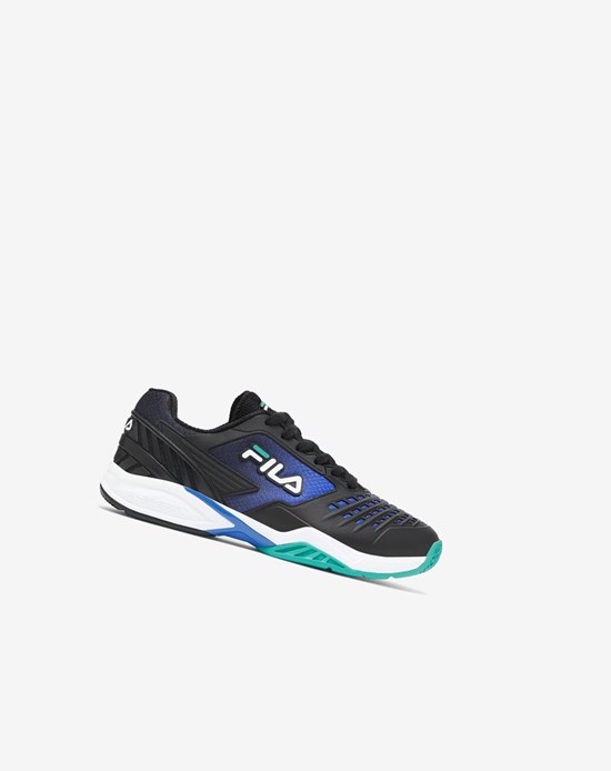 Fila Axilus 2 Energized Tenis Shoes Negros Azules Turquesa | 207694-BCD