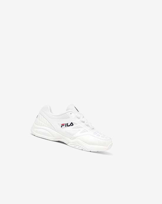 Fila Axilus Jr Tenis Shoes Wht/Wht/Wht | 940732-PMS