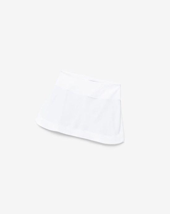 Fila Back Court A-line Skirt Blancos | 640198-RFK