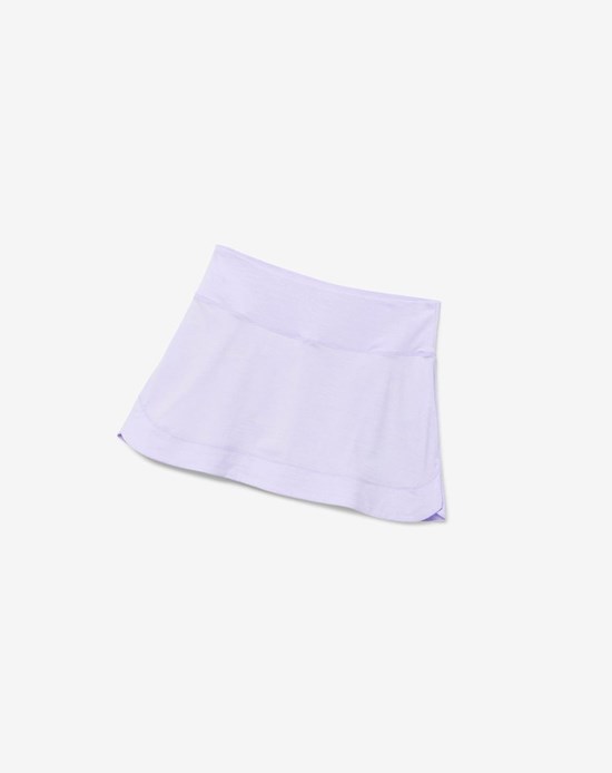 Fila Back Court A-line Skirt Morados Azul Marino | 145063-DJT