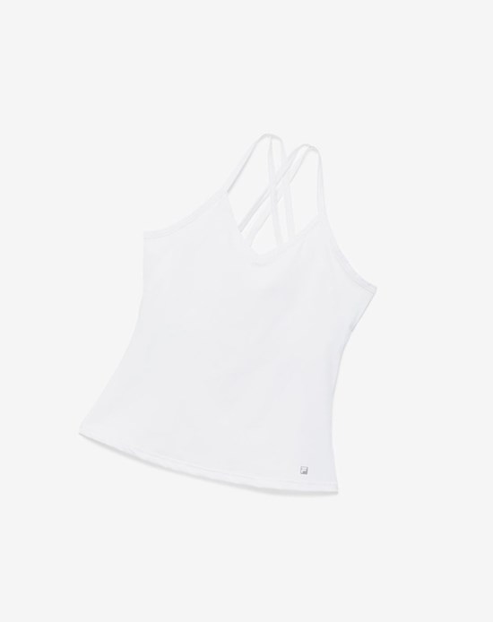 Fila Back Court Cami Tank Blancos | 187605-HVT