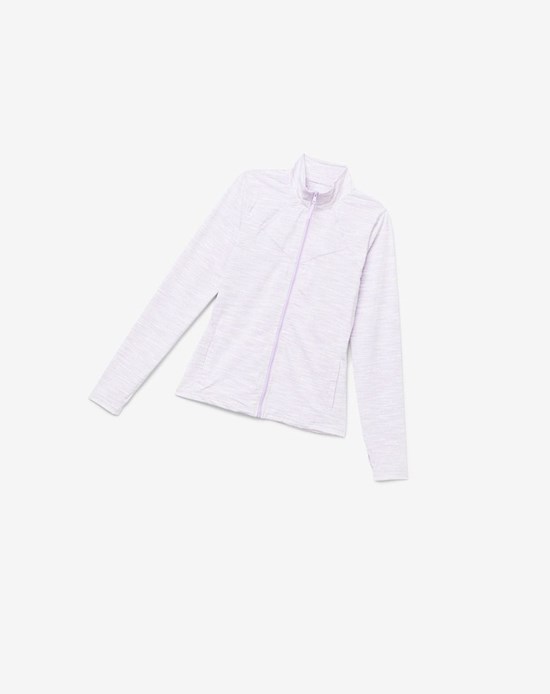 Fila Back Court Jacket Morados | 864953-TSL