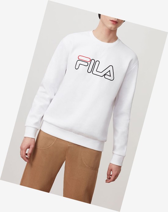 Fila Basil Sweatshirt Blancos | 359847-LMA