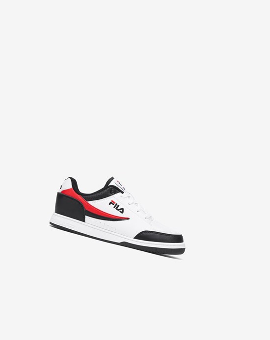 Fila Bbn 92 Low Tenis Shoes Negros Blancos Rojos | 164792-TFU