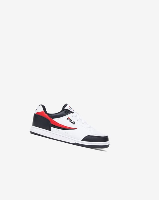 Fila Bbn 92 Low Tenis Shoes Negros Blancos Rojos | 941027-TSU
