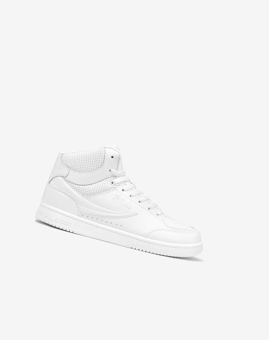 Fila Bbn 92 Mid Tenis Shoes Blancos Blancos Blancos | 457913-ZEA