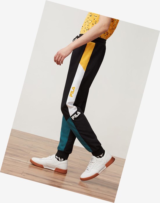 Fila Beckham Windpant Blk/Atdp/Citr | 659184-TUW
