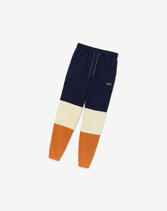 Fila Berson Pant 410 Peacoat / Bran / Bleached Sand | 048769-PJR