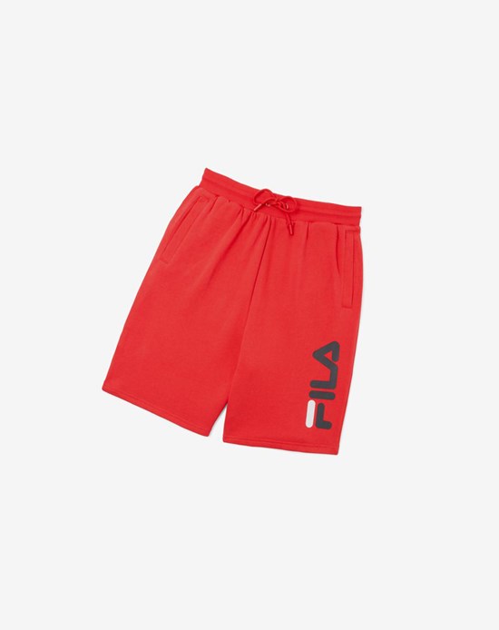 Fila Bono Corta Rojos Blancos | 401638-ELU