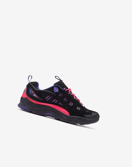Fila Boveasorus 98 At Sneakers Negros Azules | 932410-ZTU