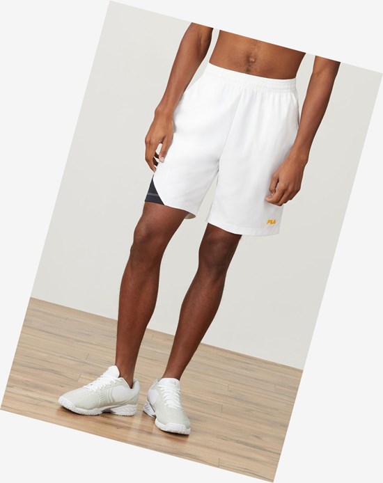 Fila Break Point Corta Blancos Negros | 041726-DFE