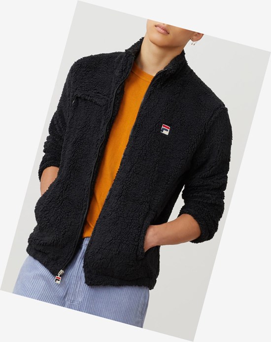 Fila Bridgewater Jacket Negros | 843716-JDR