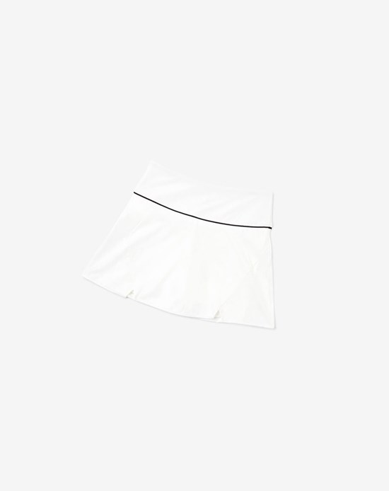 Fila Celestial Point 13" Skort Blancos Negros | 341796-MGO