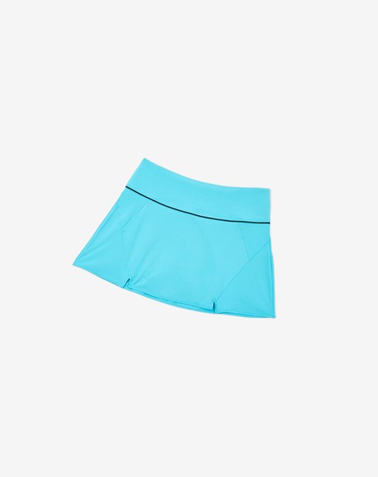 Fila Celestial Point 13" Skort Turquesa Negros | 342860-CJS
