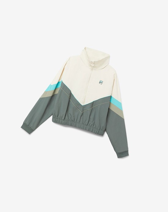 Fila Chiaki 2 Viento Jacket Azules Turquesa | 610238-EKV