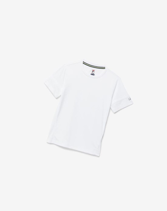 Fila Core Doubles Crew Blancos | 839016-OTD