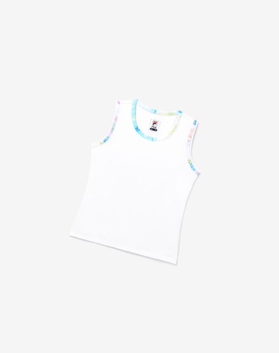 Fila Core Fullback Tank Blancos | 530421-DIR