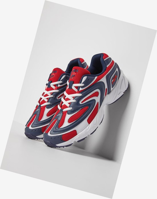 Fila Creator Tenis Shoes Blancos Azul Marino Rojos | 104832-KFD