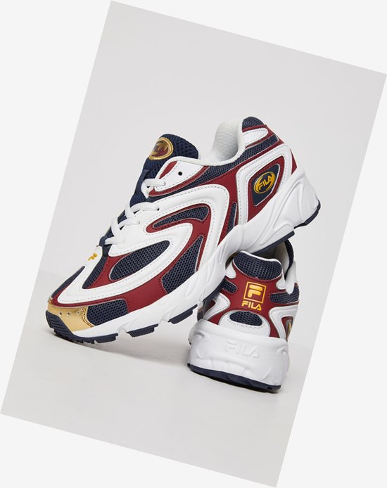 Fila Creator Tenis Shoes Blki/Wht/Rhub | 572841-YMH