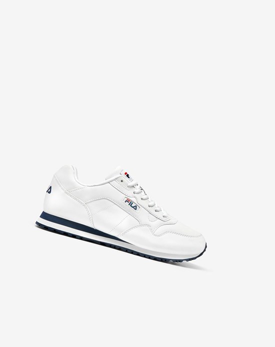 Fila Cress Tenis Shoes Blancos Azul Marino Rojos | 923480-NUX