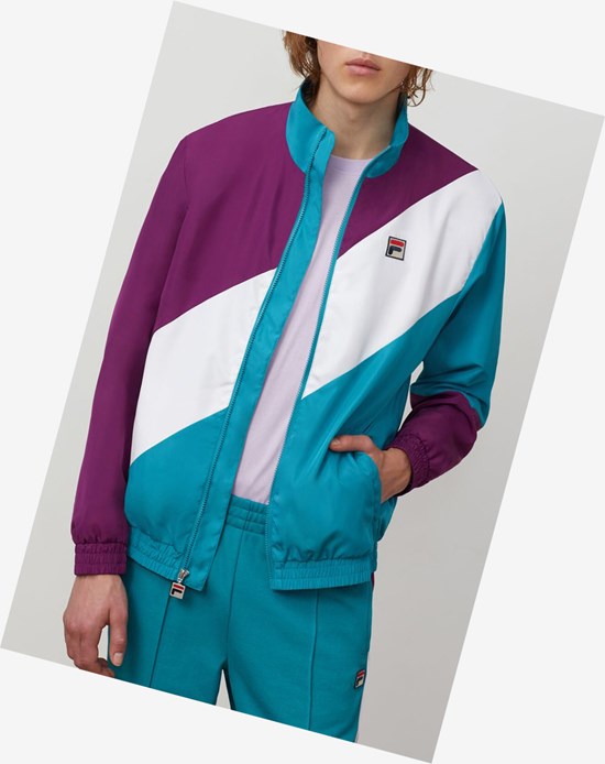 Fila Cruz Windbreaker Grpj/Bbay/Wht | 931706-FMR