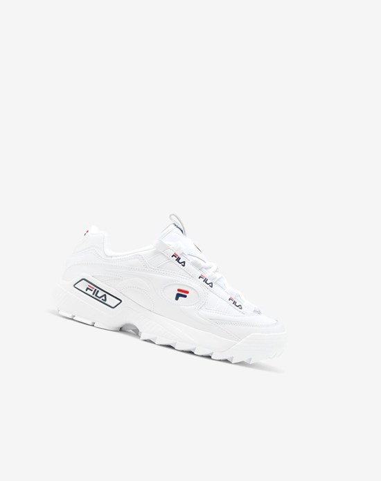 Fila D-formation Sneakers Blancos Azul Marino Rojos | 532476-QCI