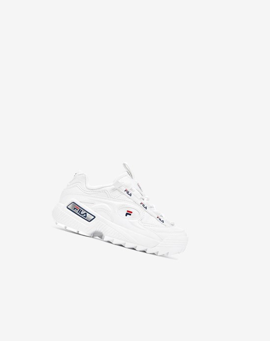 Fila D-formation Sneakers Blancos Azul Marino Rojos | 576094-IAK