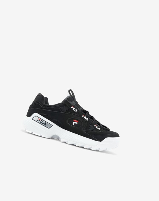 Fila D-formation Sneakers Negros Rojos Blancos | 504196-PWX