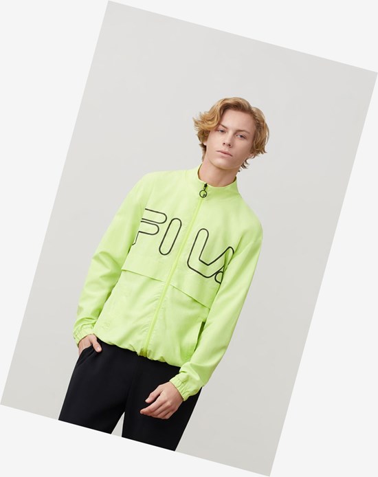 Fila Dani Woven Jacket Sharpgreen | 268947-CJE