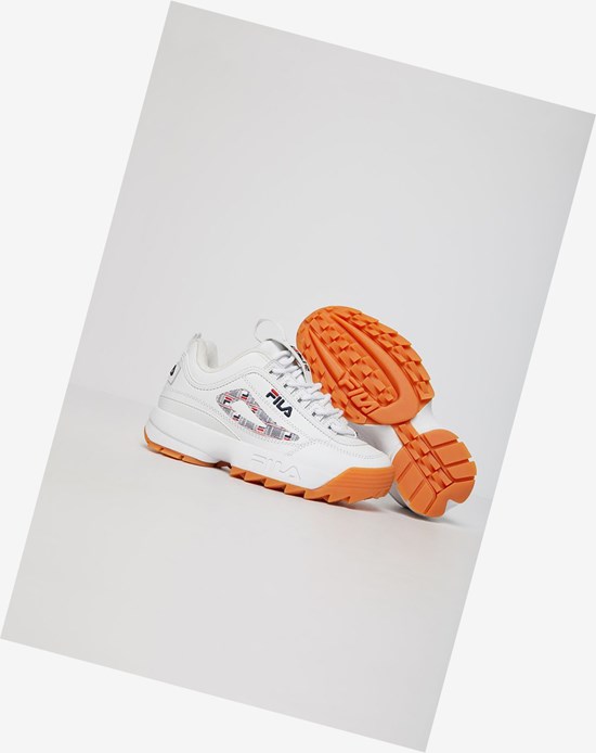 Fila Disruptor 2 Haze Sneakers Wht/Fnvy/Fred | 370854-WAJ