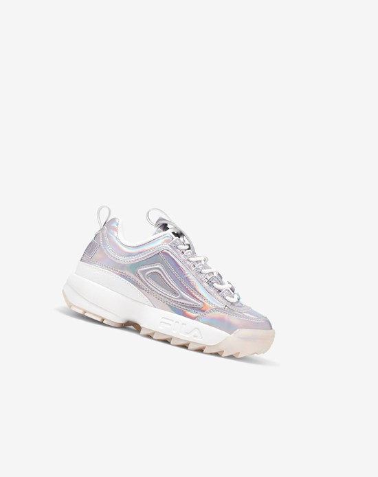 Fila Disruptor 2 Iridescent Sneakers Wht/Mult/Wht | 326849-FXV