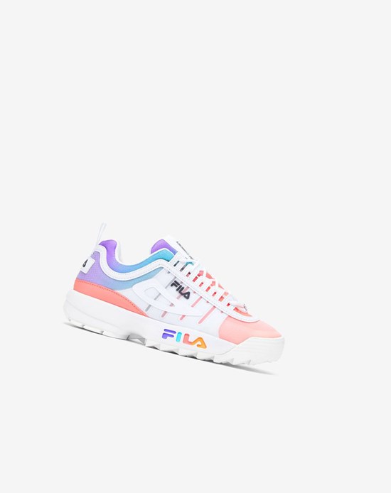 Fila Disruptor 2 Monomesh Sneakers Blancos Negros | 593712-LIE