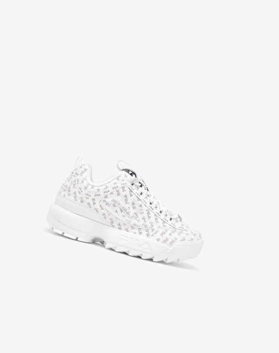 Fila Disruptor 2 Multi Sneakers Wht/Fnvy/Fred | 407569-UFJ