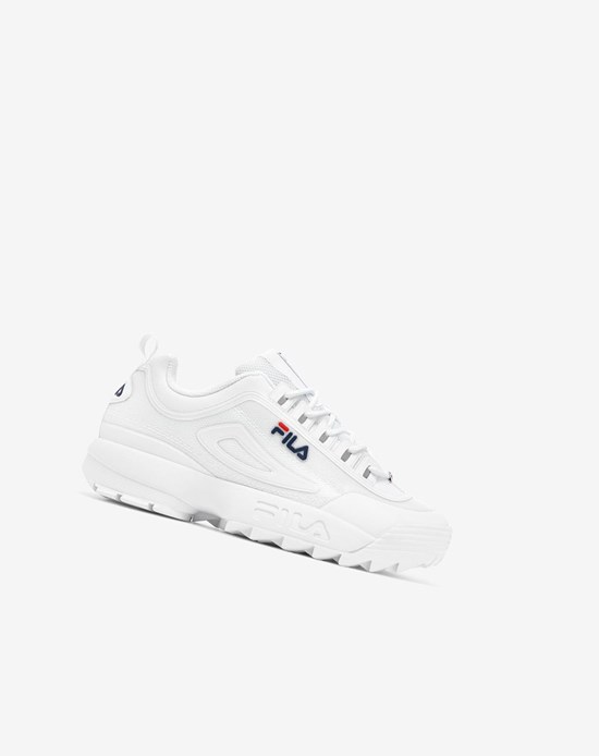Fila Disruptor 2 No-sew Sneakers Wht/Fnvy/Fred | 075469-TSM