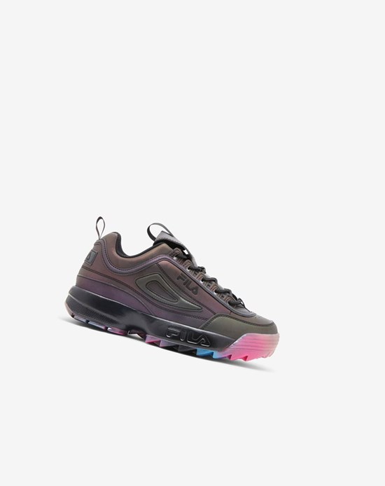 Fila Disruptor 2 Phase Shift Sneakers Negros Negros | 594083-WSM