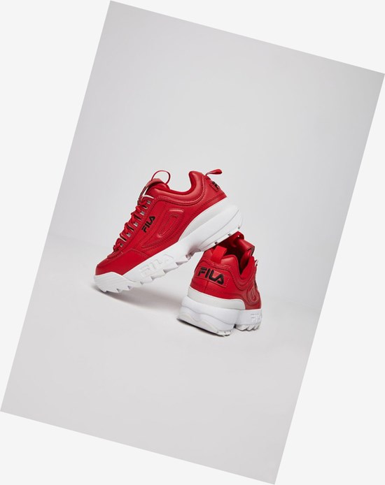 Fila Disruptor 2 Premium Sneakers Fred/Blk/Wht | 982630-JPX