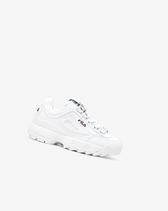 Fila Disruptor 2 Premium Sneakers Wht/Cado/Ggrp | 067598-OTS