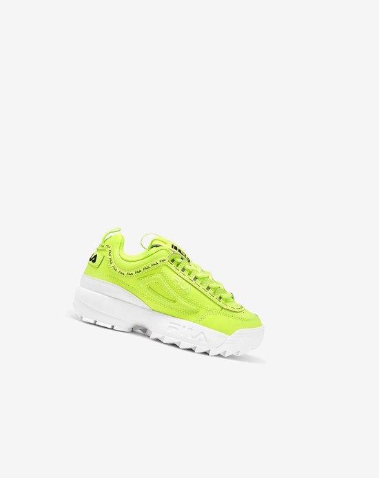 Fila Disruptor 2 Repeat Sneakers Amarillos Blancos Negros | 092375-IXY