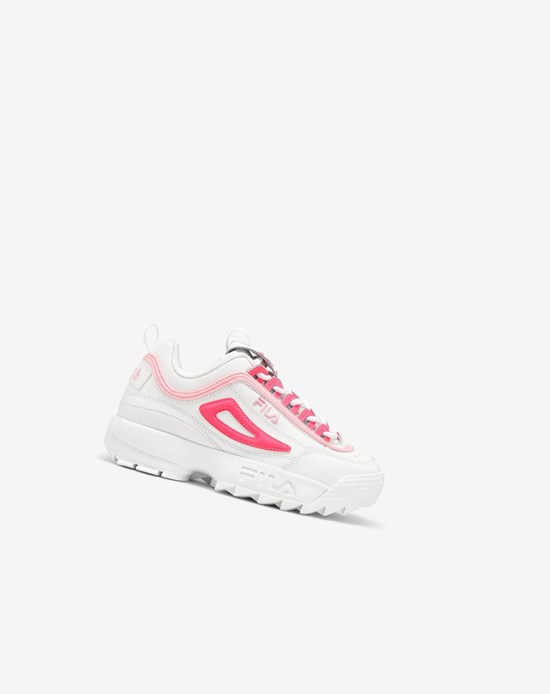 Fila Disruptor 2 Sneakers Blancos Rosas | 084675-JKN